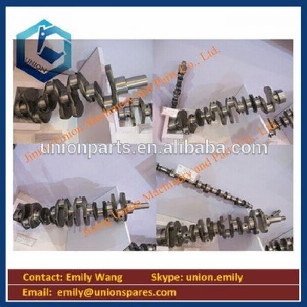 Excavator parts engine parts 4D130 6110-33-1112 crankshaft made in China #5 image