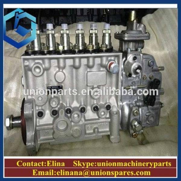 PC300LC-7 6D114 diesel injection pump 6743711131 SAA6D114E engine fuel pump PC350-7 #5 image